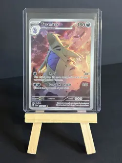 Tyranitar 222/193 Paldea Evolved Illustration Rare Full Art Holo Pokemon NM/M - Image 1