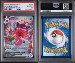 Pokemon 2021 Gengar VMAX 271/264 Alt Art Fusion Strike GEM MINT PSA 10 - Image 3