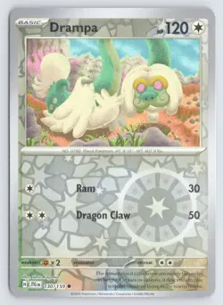 Drampa 130/159 Common Journey Together Pokemon Reverse Holo Near Mint - Image 1
