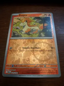 Ponyta 029/182 Sv10: Destined Rivals Reverse Holo pokemon card - Image 1