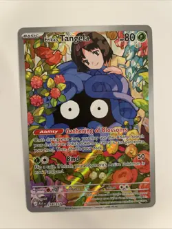 Erika's Tangela 218/217 Pokemon TCG Ascended Heroes Illustration Rare(Centering✅ - Image 1