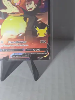 Lance’s Charizard V SWSH133 Celebrations Promo Holo Pokemon Card NM - Image 4