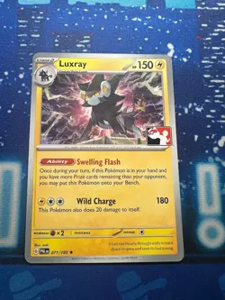 Pokemon TCG Luxray PAL 071/193 Play! Prize Pack Series NM - Image 1
