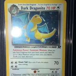 Pokemon TCG Dark Dragonite Holo Rare - Image 2