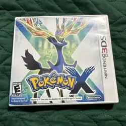 Pokemon X Nintendo 3DS Game Complete in Box with Inserts Tested Working - Image 1