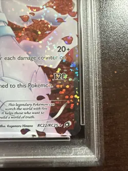 Reshiram RC22/RC25 PSA 9 MINT Pokemon Legendary Treasures Radiant Collection - Image 5