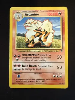 Arcanine 036/110 - Legendary Collection - Uncommon - Pokemon TCG - HP - Image 1