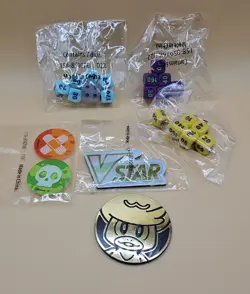 Pokemon TCG-VSTAR Acrylic Token Marker,Damage Counters and dice- New and Sealed - Image 2