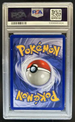 1999 Pokemon Unlimited Charizard Rare Holo #4/102 PSA 7 - Image 2