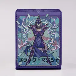 Yugioh TCG Dark Magician Purple 100 Card Deck Box Atem Duel Monster Display - Image 3