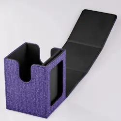 Yugioh TCG Dark Magician Purple 100 Card Deck Box Atem Duel Monster Display - Image 4