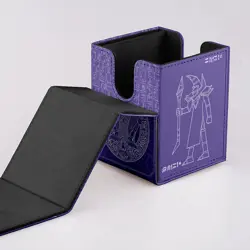 Yugioh TCG Dark Magician Purple 100 Card Deck Box Atem Duel Monster Display - Image 5