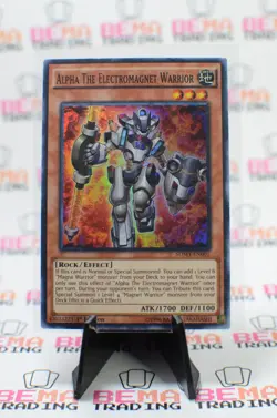 Alpha The Electromagnet Warrior SDMY-EN001 Structure Deck: Yugi Muto 1st Edition - Image 1