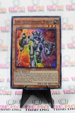 Alpha The Electromagnet Warrior SDMY-EN001 Structure Deck: Yugi Muto 1st Edition - Image 3