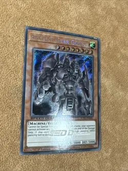 🔥 MISPRINT YUGIOH ANCIENT GEAR GOLEM SECRET SGX1-END01 MISSING MILLENIUM EYE - Image 4