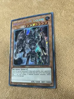 🔥 MISPRINT YUGIOH ANCIENT GEAR GOLEM SECRET SGX1-END01 MISSING MILLENIUM EYE - Image 5