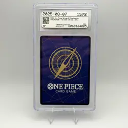 Sanji OP06-119 SEC SECRET RARE Wings of the Captain Foil CGC 8.5 - Image 3
