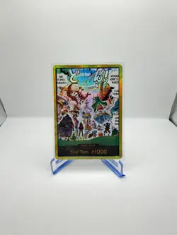 ONE PIECE TCG CARD - Egghead OP14-EB04 Gold Don!! Azure Sea's Seven ENGLISH - Image 1
