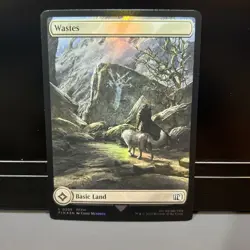 Wastes - #309 - Land - Foil - MTG: Final Fantasy - FIN - Image 1