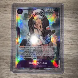Trafalgar Law ST10-010 TR Treasure Rare 500 Years in The Future Foil Alt Art AA - Image 1