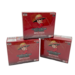 Lot of (3) One Piece TCG OP-13 Carrying On His Will Booster Boxes EN SEALED - Image 1