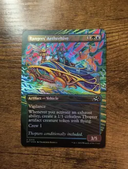 Rangers' Aetherhive U 0326 Foil Extended Art DFT NM MTG Aetherdrift - Image 1