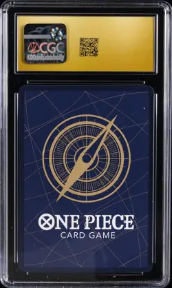 2026 ONE PIECE JPN EGGHEAD CRISIS SECRET RARE MONKEY D. LUFFY CGC 10 PRISTINE - Image 2
