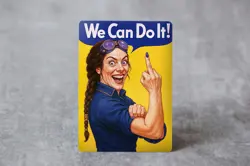 Braids WE CAN DO IT Kabal Mimion | MTG Satirical Fan ARt - Image 1