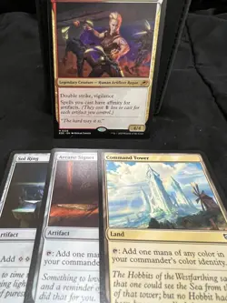 Custom MtG EDH feat. Sami, Wildcat Captain (White Red) - Image 2