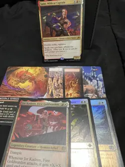 Custom MtG EDH feat. Sami, Wildcat Captain (White Red) - Image 4