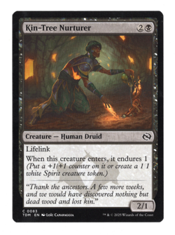 MTG-Kin-Tree Nurturer-Tarkir: Dragonstorm-83-Near Mint-NonFoil - Image 1