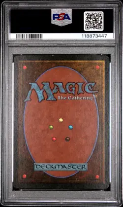 RED ELEMENTAL BLAST Unlimited PSA 9 Vintage MTG [Nostalgium] - Image 2