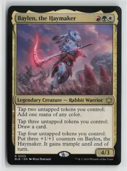 Baylen, the Haymaker 0205 Bloomburrow BLB MTG Magic - Image 1