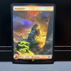 Set of 3 Mountain Full Art Foil 303 / 304 / 305 Final Fantasy NM MTG Magic - Image 2