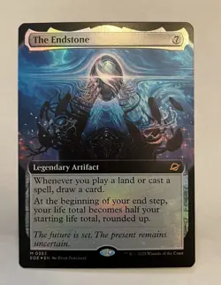 MTG: The Endstone (Extended Art) Edge of Eternities Foil - Image 1
