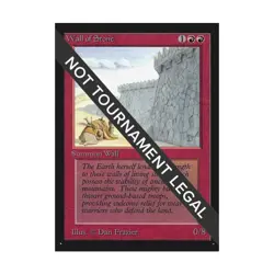 WOTC MtG International Ed. Wall of Stone (U) NM - Image 1