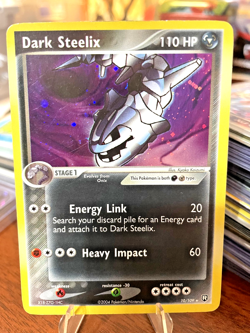 Pokemon Card - Dark Steelix 10/109 - Team Rocket Returns 2004- Rare- Holo LP - Image 1
