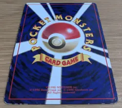 Haunter Vending Series 3 Old back Glossy Pokemon Card No.093 From Japan - Image 4