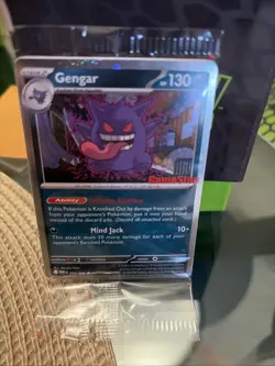 Pokemon Gengar GameStop Promo Stamped Card English 050/088 SEALED -2 Swirls - Image 1
