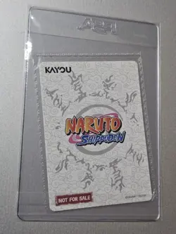 Naruto Shippuden - Naruto Uzumaki PSA Magazine Promo Card Sealed - Image 2