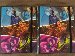 2 - Disney Villains 9-Pocket Binder/Portfolio Holds 252 Cards Lorcana Brand New - Image 1
