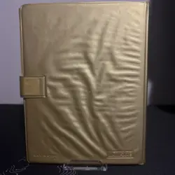 Vtg Pokemon Toy Site TCG Gold Collectors Card Album Binder Only Holds 80 - Image 2