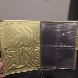 Vtg Pokemon Toy Site TCG Gold Collectors Card Album Binder Only Holds 80 - Image 3