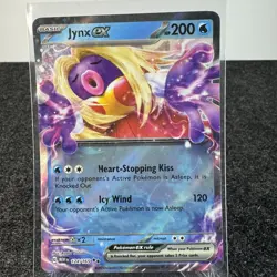 Jynx ex 124/165 SV: Scarlet & Violet 151 NM Pokemon Card TCG - Image 1