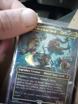 MtG TMT Card Lot Almost 2 Turtle Power Commander Decks Minus Top 10 Or So Top $ - Image 2