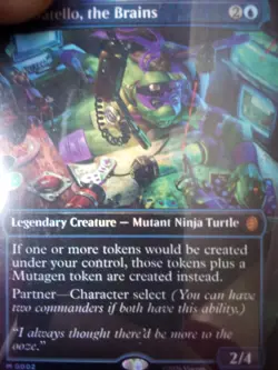 MtG TMT Card Lot Almost 2 Turtle Power Commander Decks Minus Top 10 Or So Top $ - Image 3
