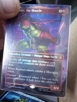 MtG TMT Card Lot Almost 2 Turtle Power Commander Decks Minus Top 10 Or So Top $ - Image 5