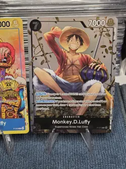 Monkey.D.Luffy OP10-118 SEC P-102 Leader P-043 Promo Card Lot (3) - Image 4