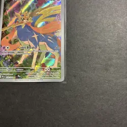 Pokemon Zacian 100/094 Me02: Phantasmal Flames Illustration Rare Holo Card - Image 5