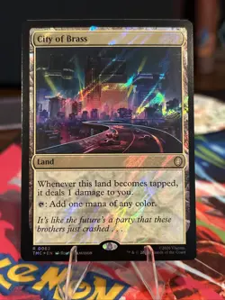 MTG - City of Brass Commander: Teenage Mutant Ninja Turtles - Surge Foil/Rare - Image 1